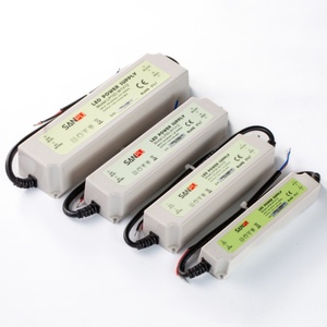 แหล่งจ่ายไฟสำหรับไฟ LED แบบเส้นบาง กันน้ำ IP67 100W 12V 24V AC DC ไดรเวอร์ LED แบบเดี่ยว 2A สำหรับภายนอกอาคาร กล้องวงจรปิด กันฝน มาตรฐาน CE ROHS รับประกัน 3 ปี - Product Image 2