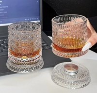 Verre à bière créatif personnalisé en gros, verre à whisky rotatif anti-stress de qualité supérieure
