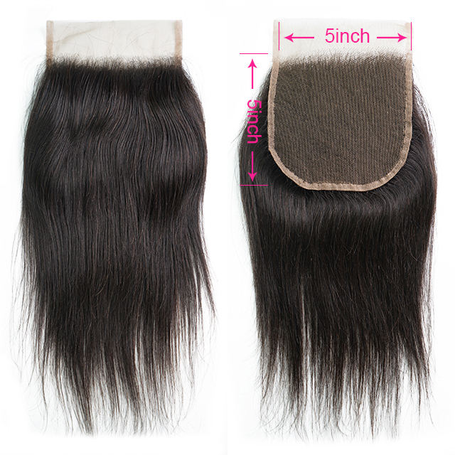 5x5 dentelle closurel