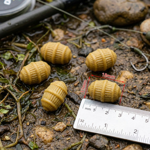 Nouveau produit 2026 : Leurre flottant simulé Tigernut, 18 mm de long, 12 mm de large, faible flottabilité, pour la pêche à la carpe - Product Image 6