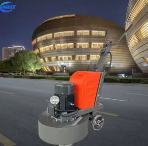 Potente amoladora de suelo de propano de estilo industrial planetario, amoladora de hormigón de mano de limpieza al vacío a la venta - Product Image 2