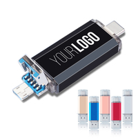 Clé USB Type C en métal 3-en-1 personnalisable avec logo, USB 3.0 32 Go 64 Go, USB 2.0 8 Go 16 Go 128 Go, Clé USB promotionnelle – Offre Spéciale