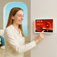 Tableta Android Poe Octa Core con RJ45, RS485, Sensor de Proximidad, Activación Automática, Sin Batería, Montaje en Pared, Panel Táctil para PC, Hogar Inteligente, CE FCC