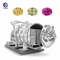 YIHAI Industrieel Vacuüm Vriesdroogmachine Energiebesparend Systeem voor Aardbeien, Mango en Banaan Verwerking
