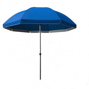 Sombrilla de Playa con Logotipo Personalizado, Sombrilla de Patio, Venta al por Mayor, Sombrilla de Exterior Promocional de Alta Calidad - Product Image 1