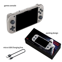 Console portable M17 open-source 64 Go avec grand écran, boîtier de streaming de jeux TV, appareil de jeu portable pour la maison, batterie 1500 mAh