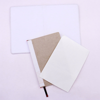Fabrik Großhandel A6 Business School Journal Cover Sublimation PU Leder kunden spezifische Notizbücher mit Faden nähen