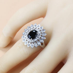 Juegos de Joyería de Zirconia Elegantes y a la Moda 2025: Aretes, Anillos, Pulseras y Collares para Mujer, Día de la Madre o Boda - Product Image 6