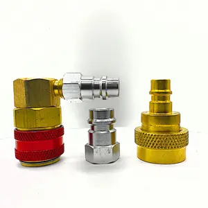 R134A Kältemittel tank/Vakuumpumpen adapter an R12-Anschlussadapter 1/2 "ACME-Buchse auf 1/4"-Stecker adapter