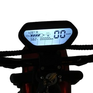 Scooter Eléctrico Harley de 10 Pulgadas con Motor sin Escobillas, Asiento, para Desplazamientos Urbanos, Negro y Rojo, Unisex - Product Image 2