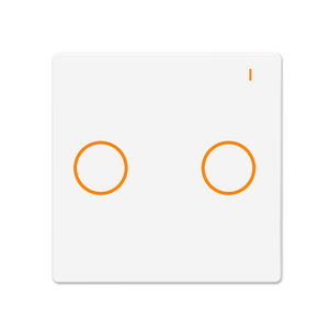 Interruptor <span class=keywords><strong>de</strong></span> Luz Inteligente Zigbee L10Q <span class=keywords><strong>de</strong></span> 2 <span class=keywords><strong>Botones</strong></span>, Sin Cable Neutro, Doble Capa, Resistente a Arañazos, <span class=keywords><strong>Botones</strong></span> Mecánicos Redondos - Product Image 2