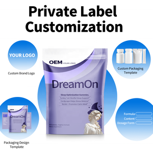 Gomitas para Dormir OEM, Mejora la Calidad del Sueño, Listas para FBA, Suministro a Granel Estable, Prueba COA para Vendedores de Plataformas de Comercio Electrónico - Product Image 2