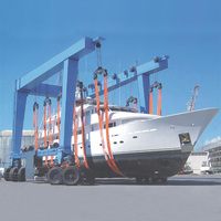 60 tonnes hydraulique bateau palan grue quai marine bateau voyage ascenseur en vente
