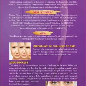 OBM/OEM/OEM l-glutathione bubuk 2X suplemen kolagen pemutih kulit untuk perawatan kulit dewasa - Product Image 6