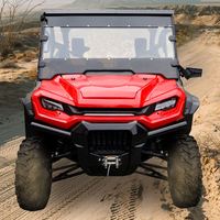 Phares LED Yongjin avec feux de croisement, feux de route, DRL et clignotants pour Honda Pioneer Talon Foreman Rubicon Rancher 2014-2024