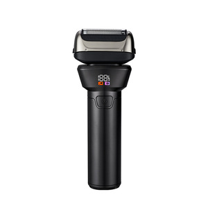 Afeitadora Eléctrica de Lámina Metálica IPX7, Recortadora Facial Profesional de Alta Velocidad, Maquinilla de Afeitar Eléctrica Inalámbrica para Hombres, Kit de Aseo para Barba - Product Image 3