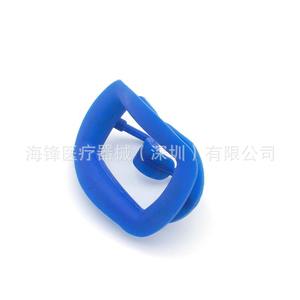 Abridor Bucal Dental Hai Feng de Silicona Suave, Soporte Intraoral Azul para Adultos, Certificado CE - Product Image 5