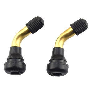 Pack de valves de pneu tubeless Hengtu PVR70 en alliage d'aluminium, coudées, avec base en caoutchouc à clipser, 33*17mm pour <span class=keywords><strong>moto</strong></span> - Product Image 3