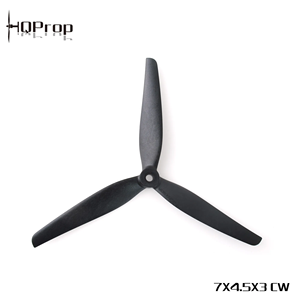 Hélices de Fibra de Vidrio y Nylon HQProp 7X4.5X3 7045, 2 Pares (2CW+2CCW), Negras, para Drones FPV RC, Piezas DIY - Product Image 4