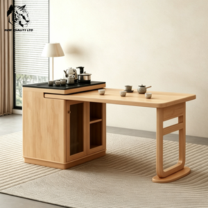 furniture factory good price customize large stock eco-friendly personalized coffee table living room furniture wood bar table - Product Image 5