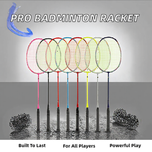 Unisex Professional Training Badminton 5U Steel Shaft PU <b>Grip</b> Full Single G5 Soft Offense Amateur Players - Product Image 2
