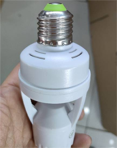 E27 nhựa trắng cảm biến hồng ngoại lampholder <span class=keywords><strong>IR</strong></span> chuyển động đèn cơ sở bóng đèn chủ ánh sáng ổ cắm - Product Image 2