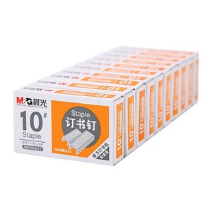 Grapas Metálicas M&G No.10, 1000 Unidades, para Grapadora ABS92615 - Product Image 1