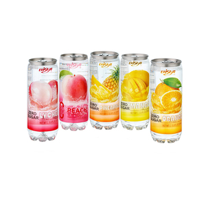 Bán buôn Elisha/nhãn hiệu riêng 330ml đường thấp không có năng lượng không có rượu Cam hương vị trái cây soda có ga đồ uống - Product Image 1