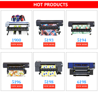 Imprimante à jet d'encre par sublimation automatique XinFlying à 8 têtes I3200 4720 avec une largeur d'impression de 1900 mm et une résolution de 3200 dpi, imprimante pour cartes