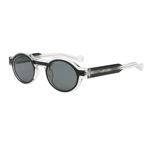 Lunettes de soleil tendance unisexe, monture intégrale personnalisable, légères et confortables, verres PC UV400, en propionate durable - Product Image 3