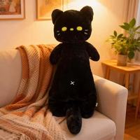 Peluche chat anti-stress, coussin de canapé super doux, trois couleurs, ornement, prix pour machine à griffes