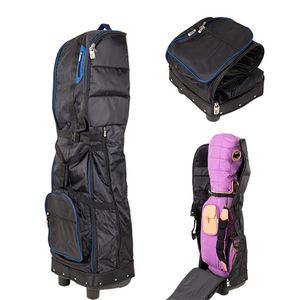 BSCI factory Hot Sale Custom <b>Golf</b> <b>Travel</b> Storage <b>Bag</b> Portable Black <b>Golf</b> <b>Travel</b> Carry <b>Bag</b> <b>With</b> <b>Wheels</b> - Product Image 2