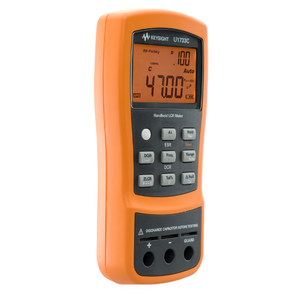 เครื่องวัดบริดจ์แบบมือถือ Keysight U1733C/U1732C/U1731C/U1733P 100Hz/120Hz/1kHz/10kHz/100kHz 20,000 ค่าการวัด ความแม่นยำ 0.05% - Product Image 2