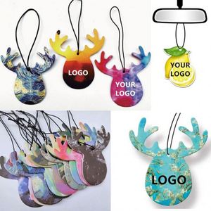 Ambientadores Colgantes con Logotipo Personalizado, Accesorios Aromáticos, Ambientadores Bonitos para Mujeres y Hombres, Decoración Interior de Automóviles, Regalo Promocional - Product Image 1