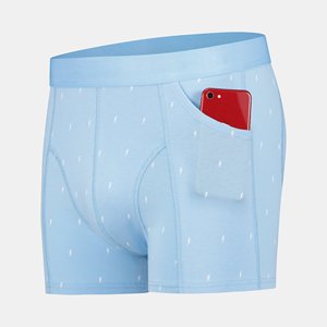 Wholesale <b>Custom</b> Logo Eco-Friendly Packaging Men's Underwear with Pocket Men's Inner Wears Men's Briefs & <b>Boxers</b> - Product Image 2