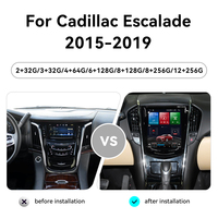 Foforfor 10.4" para Cadillac Escalade 2015-2019, Unidad Principal Estéreo Android 13 con Carplay, GPS, Radio para Auto, Reproductor Multimedia de Video