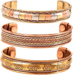 ยูไนเต็ดเทรดเวิลด์สร้อยข้อมือทองแดงที่กําหนดเองสําหรับผู้หญิงและผู้ชายส่วนบุคคลรูปแบบอินเดียเครื่องประดับโยคะจิตวิญญาณ - Product Image 3