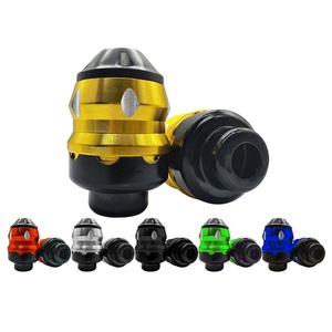 Accessoires de modification de <span class=keywords><strong>moto</strong></span> : Amortisseur de <span class=keywords><strong>roue</strong></span> <span class=keywords><strong>avant</strong></span> en alliage d'aluminium CNC, forme pagode, durable - Product Image 1