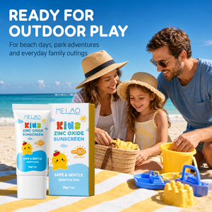 <span class=keywords><strong>Crema</strong></span> <span class=keywords><strong>Solare</strong></span> OEM SPF 50 Naturale e Organica con Ossido di Zinco, Impermeabile, per Viso, Senza Residui Bianchi, <span class=keywords><strong>Protezione</strong></span> UV di <span class=keywords><strong>Alta</strong></span> Qualità, Formato da Viaggio per Bambini - Product Image 5