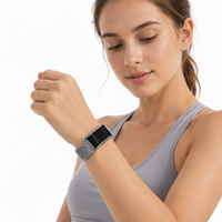 Bracelet intelligent sans écran TK35PRO, moniteur de fréquence cardiaque ECG, suivi de la pression artérielle, bracelet de fitness pour Android