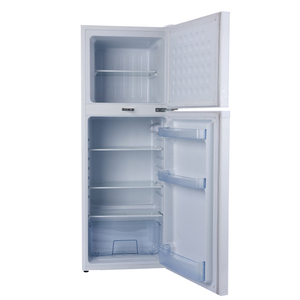 Réfrigérateur à <span class=keywords><strong>congélateur</strong></span> supérieur à énergie solaire vertical de 142 <span class=keywords><strong>litres</strong></span> 5.01 pieds cubes avec étagères intérieures pour usage domestique - Product Image 5