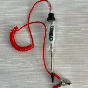เครื่องทดสอบแบตเตอรี่ดิจิตอล 12V 24V ไฟทดสอบไฟฟ้ารถยนต์พร้อมจอแสดงผล LED สำหรับการตรวจจับและซ่อมแซมแบตเตอรี่รถยนต์ - Product Image 1