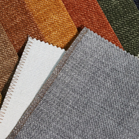 Housse de coussin 2625X en tissu chenille tissé 100 % polyester, teint en fil, imperméable, 430 g/m², pour ameublement et canapé