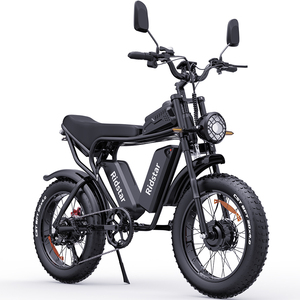YVY Q20 Pro 52V 40Ah 20" EBike Fat Tire Mountain Dirt Bike Dual Motor Battery Electric Bicycle Electric Bikes for Adults - Product Image 1
