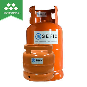 SEFIC 3kg/5Kg/6kg/10kg/12,5 kg/15kg/48kg Cilindro de GLP vacío con accesorios Cilindro de <span class=keywords><strong>gas</strong></span> de cocina de Nigeria para uso doméstico - Product Image 6