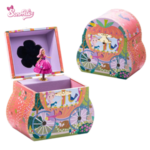 Caja <span class=keywords><strong>de</strong></span> Música con Forma <span class=keywords><strong>de</strong></span> Carruaje <span class=keywords><strong>de</strong></span> Calabaza - Joyero <span class=keywords><strong>de</strong></span> Papel <span class=keywords><strong>de</strong></span> Princesa con Figura Giratoria, <span class=keywords><strong>Canciones</strong></span> Personalizadas y Espejo, Regalo <span class=keywords><strong>de</strong></span> Cumpleaños para Niños - Product Image 1