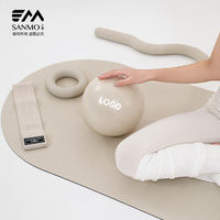 Ballon de Pilates et de Yoga en PVC Mat, Mini, Petit, 6, 8, 10, 15, 20, 25 cm, avec Logo Personnalisé, en Plastique Souple, Anti-Explosion, pour Fitness et Gymnastique