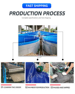 Sistema di piscicoltura Multi-specie RAS in canotta in PVC per salmone trota - Product Image 4