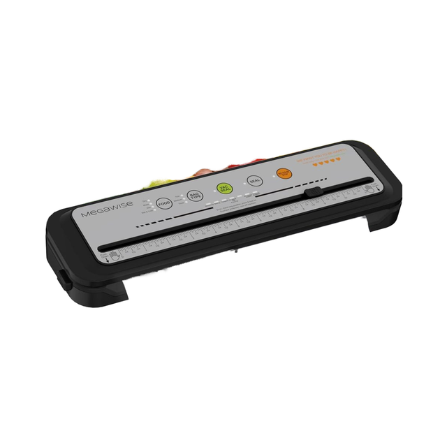 MEGAWISE VS6621 110W AC Powered ABS Vacuum Sealer Machine | Compact Design | One-Touch Automatic | Dry/Moist/Wet Modes | China