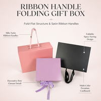 Boîte d'emballage de perruques avec logo personnalisé, boîtes cadeaux magnétiques de luxe avec poignée en ruban, pliables, en carton ondulé, pour la vente au détail de produits capillaires